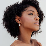 Ohrringe Minimal Pearl