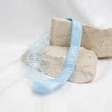 Braut Strumpfband aus Spitze - Feine Blumen & Perlen