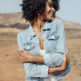 Jeansjacke Personalisierbar